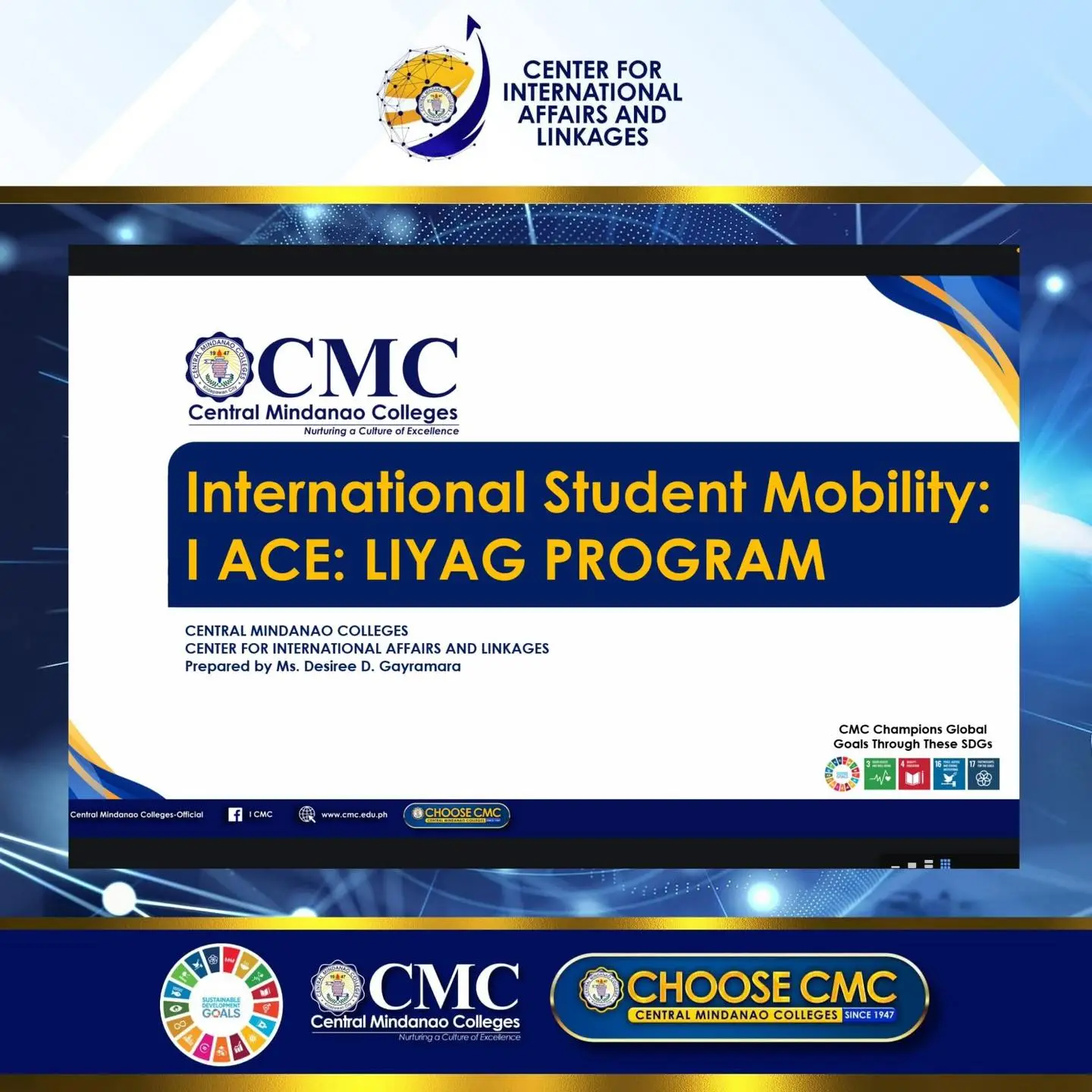 CABME Integrates Global Lens in Feasibility Study Course Through CIAL I ACE: LIYAG Program