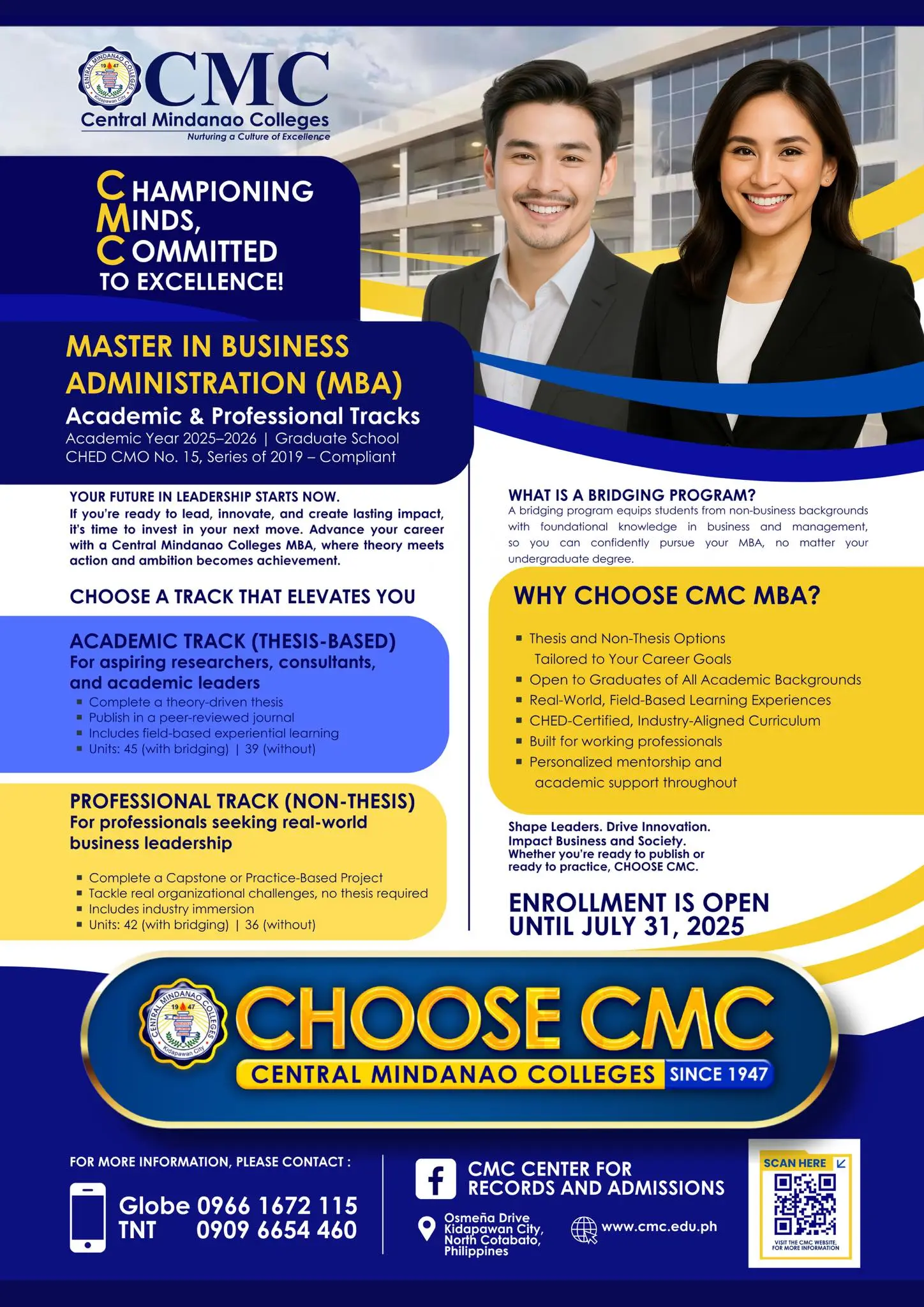 Master in Business Administration