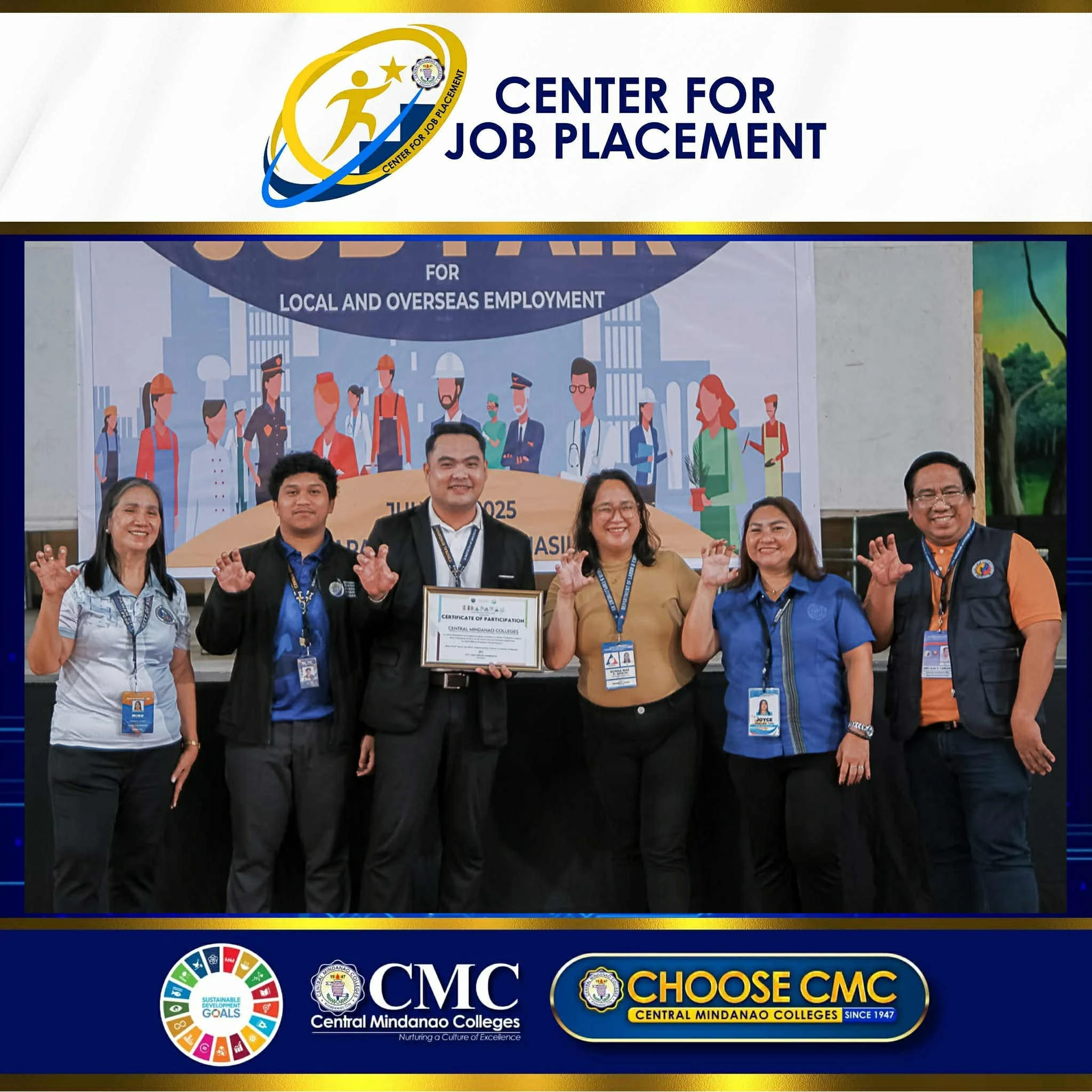 CMC Joins DOLE 2025 JobStart PH and Job Fair to Empower Future Workforce